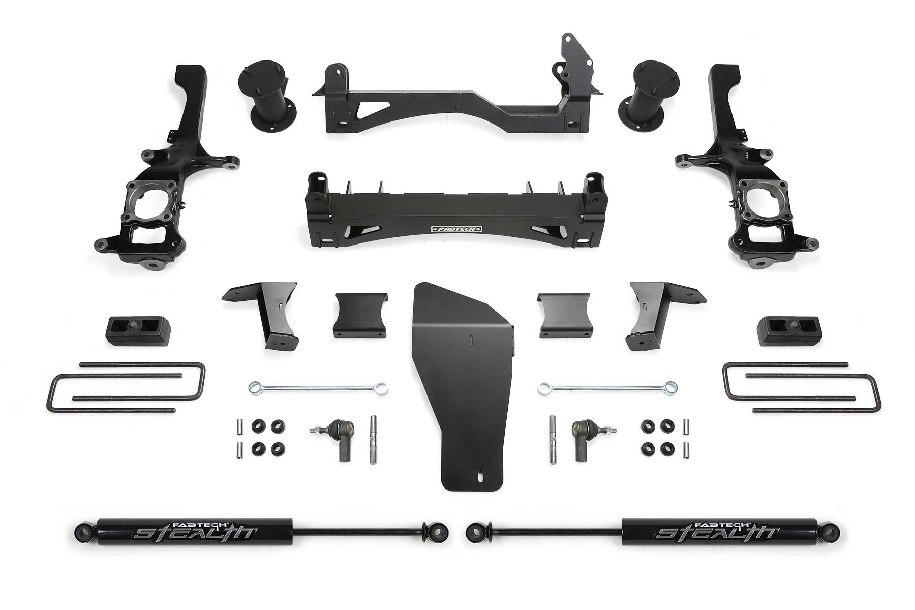 Fabtech 6" Basic Sys W/Stealth 2016-18 Nissan Titan Xd 4Wd (2016-2018 Titan XD) - K6005M