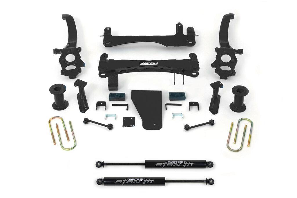 Fabtech 6" Basic Sys W/Stealth 2014-17 Nissan Titan 4Wd (2014-2017 Titan) - K6008M