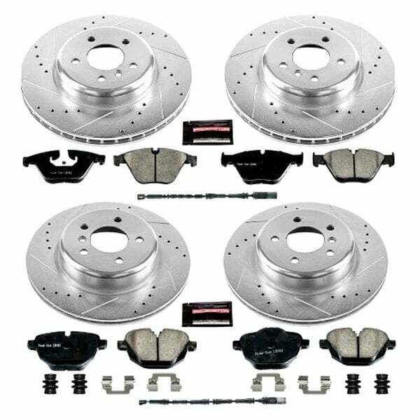 Power Stop 14-16 BMW 535d Front & Rear Z23 Evolution Sport Brake Kit - K6023