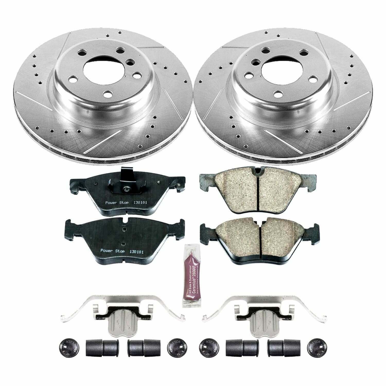Power Stop 11-16 BMW 528i Front Z26 Street Warrior Brake Kit - K6032-26
