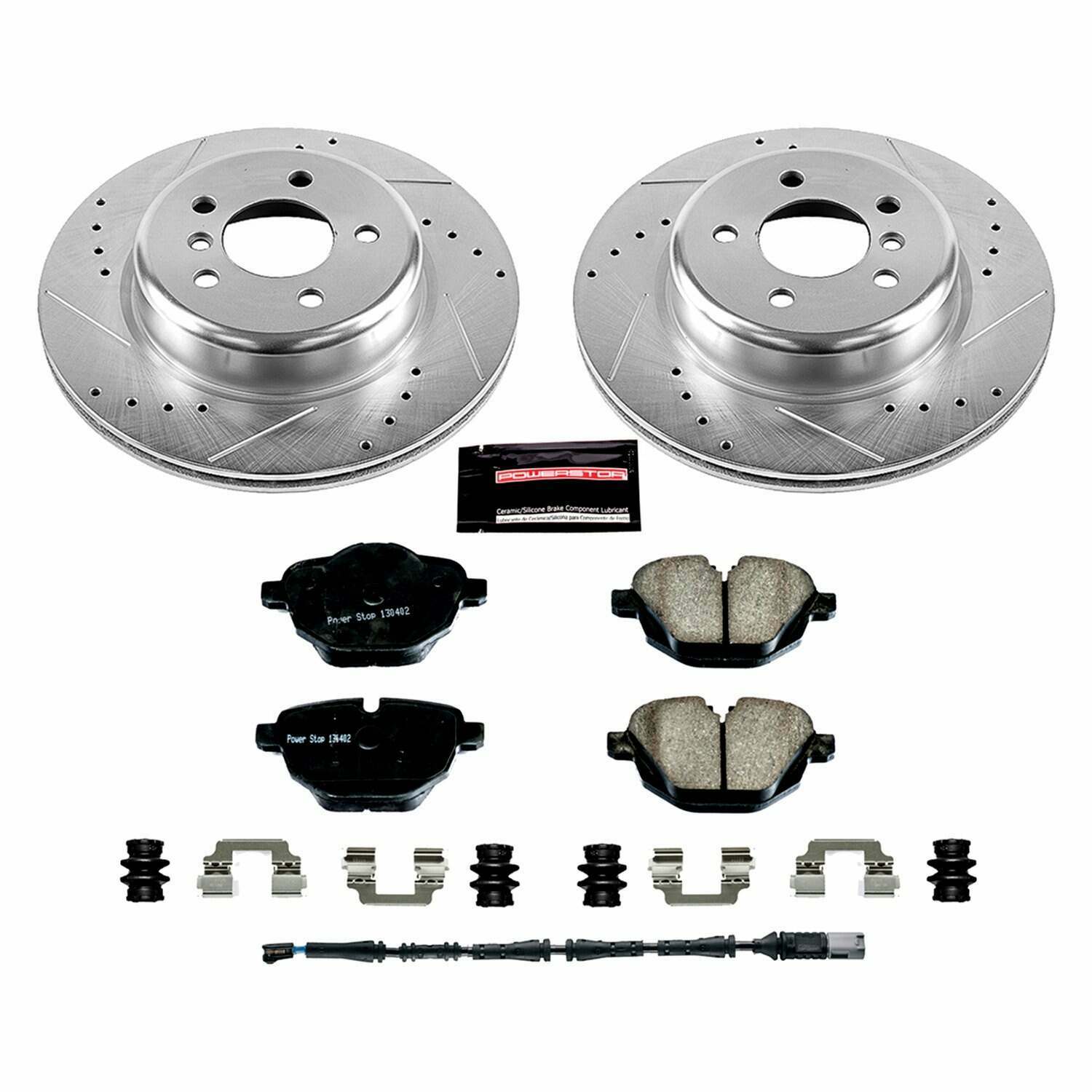 Power Stop 11-16 BMW 528i Rear Z26 Street Warrior Brake Kit - K6034-26