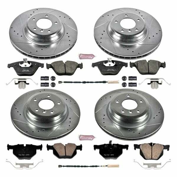 Power Stop 11-13 BMW 335i Front & Rear Z23 Evolution Sport Brake Kit - K6057