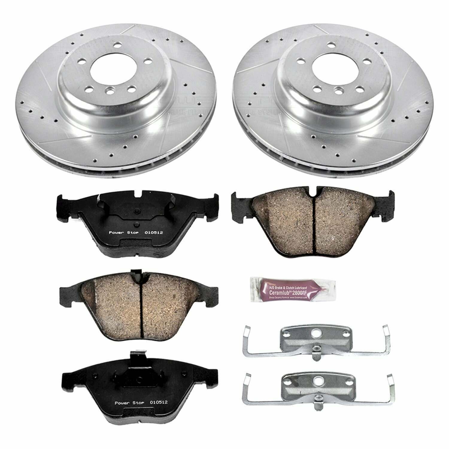 Power Stop 11-13 BMW 335i xDrive Front Z26 Street Warrior Brake Kit - K6058-26