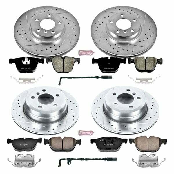 Power Stop 07-10 BMW X5 Front & Rear Z23 Evolution Sport Brake Kit - K6063