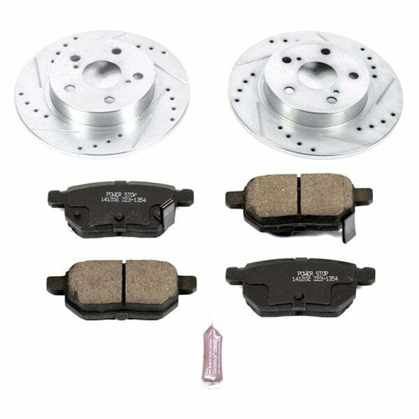 Power Stop 11-16 Scion tC Rear Z23 Evolution Sport Brake Kit - K6097