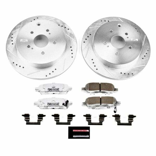 Power Stop 09-13 Suzuki Grand Vitara Rear Z26 Street Warrior Brake Kit - K6100-26