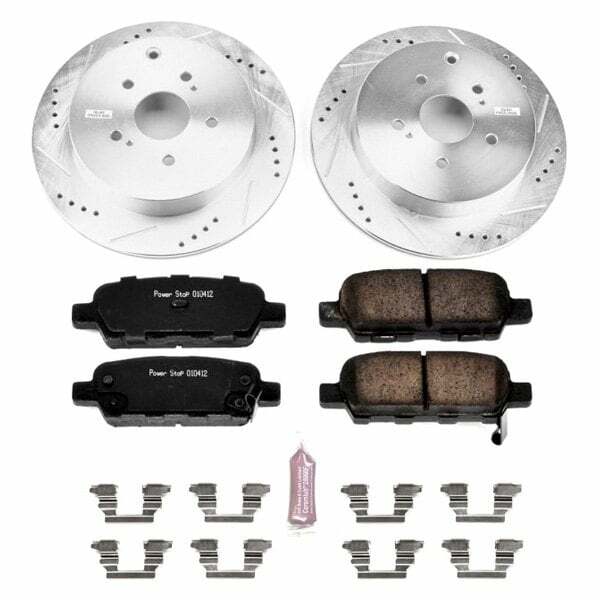 Power Stop 09-13 Suzuki Grand Vitara Rear Z23 Evolution Sport Brake Kit - K6100