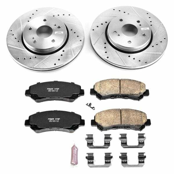 Power Stop 10-13 Suzuki Kizashi Front Z23 Evolution Sport Brake Kit - K6102