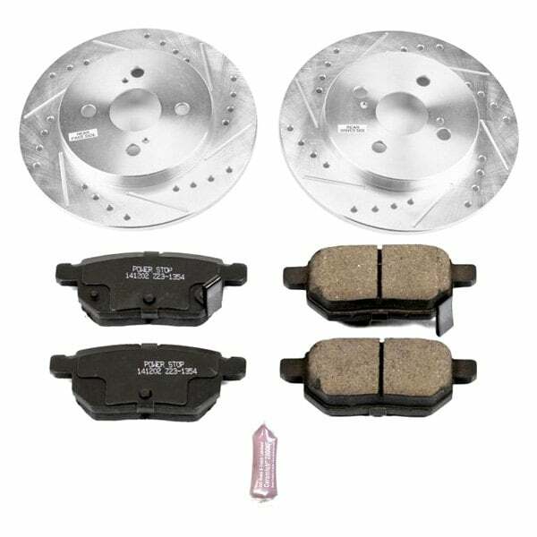 Power Stop 12-18 Toyota Yaris Rear Z23 Evolution Sport Brake Kit - K6106