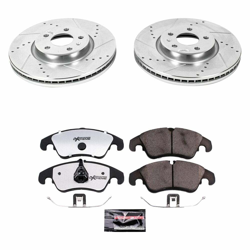 Power Stop 12-16 Audi A4 Front Z26 Street Warrior Brake Kit - K6133-26