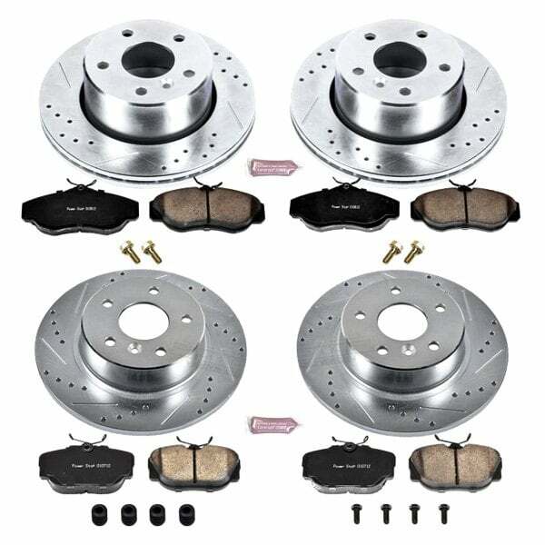 Power Stop 99-04 Land Rover Discovery Front & Rear Z23 Evolution Sport Brake Kit - K6153