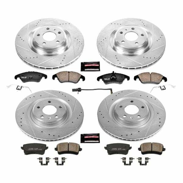 Power Stop 2011 Audi S4 Front & Rear Z23 Evolution Sport Brake Kit - K6155