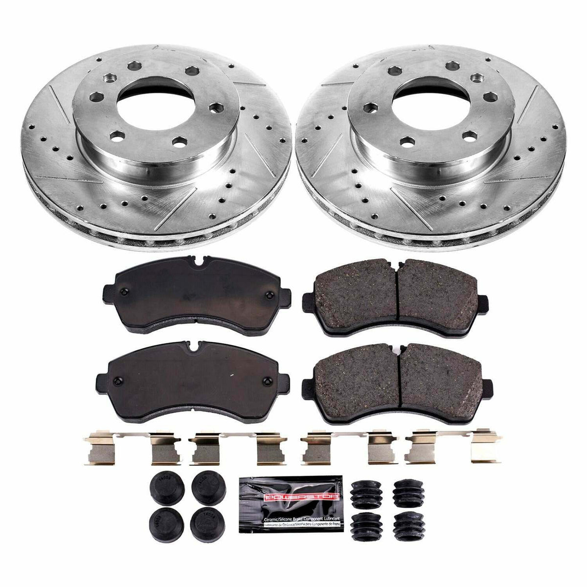 Power Stop 07-09 Dodge Sprinter 3500 Front Z23 Evolution Sport Brake Kit - K6234