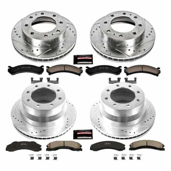 Power Stop 09-20 Chevrolet Express 3500 Front & Rear Z23 Evolution Brake Kit - K6274