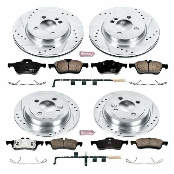 Power Stop 07-10 Mini Cooper Front & Rear Z23 Evolution Sport Brake Kit - K6298