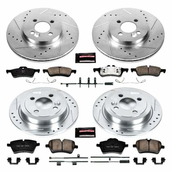 Power Stop 07-08 Mini Cooper Front & Rear Z23 Evolution Sport Brake Kit - K6299