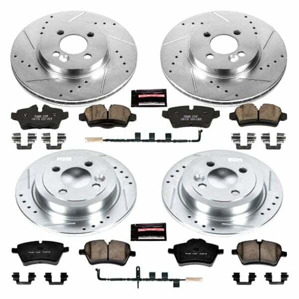 Power Stop 07-10 Mini Cooper Front & Rear Z23 Evolution Sport Brake Kit - K6301