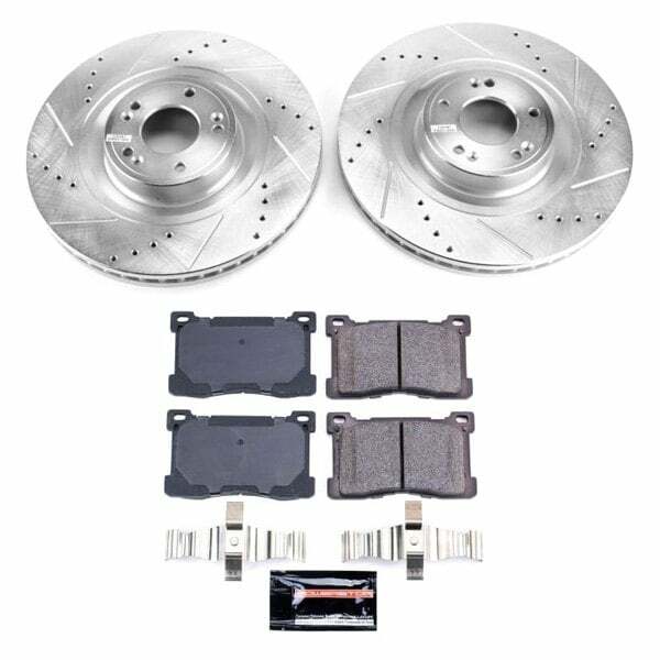 Power Stop 12-16 Hyundai Equus Front Z23 Evolution Sport Brake Kit - K6313
