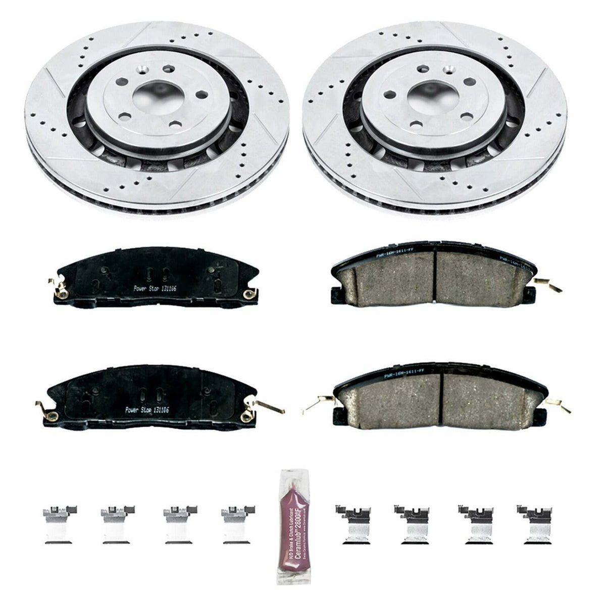 Power Stop 13-19 Ford Explorer Front Z36 Truck & Tow Brake Kit - K6374-36