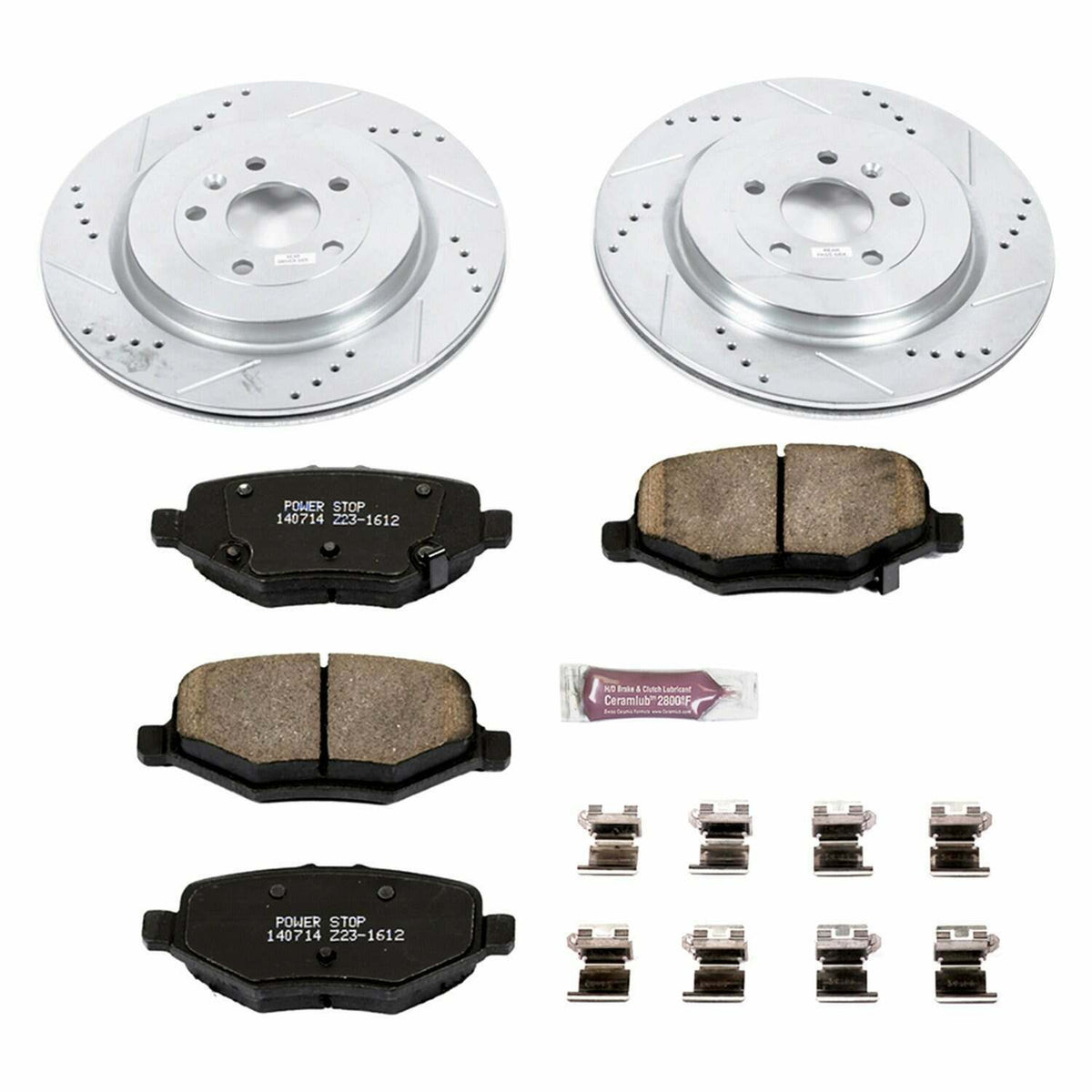 Power Stop 13-19 Ford Explorer Rear Z36 Truck & Tow Brake Kit - K6376-36