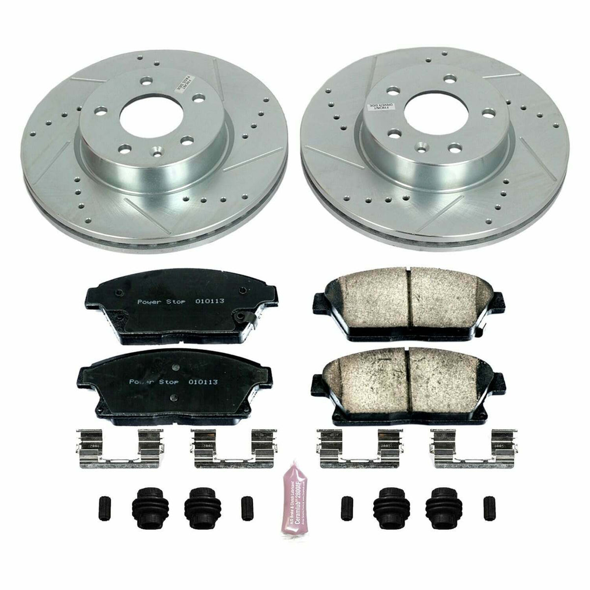 Power Stop 13-18 Cadillac ATS Front Z23 Evolution Sport Brake Kit - K6386