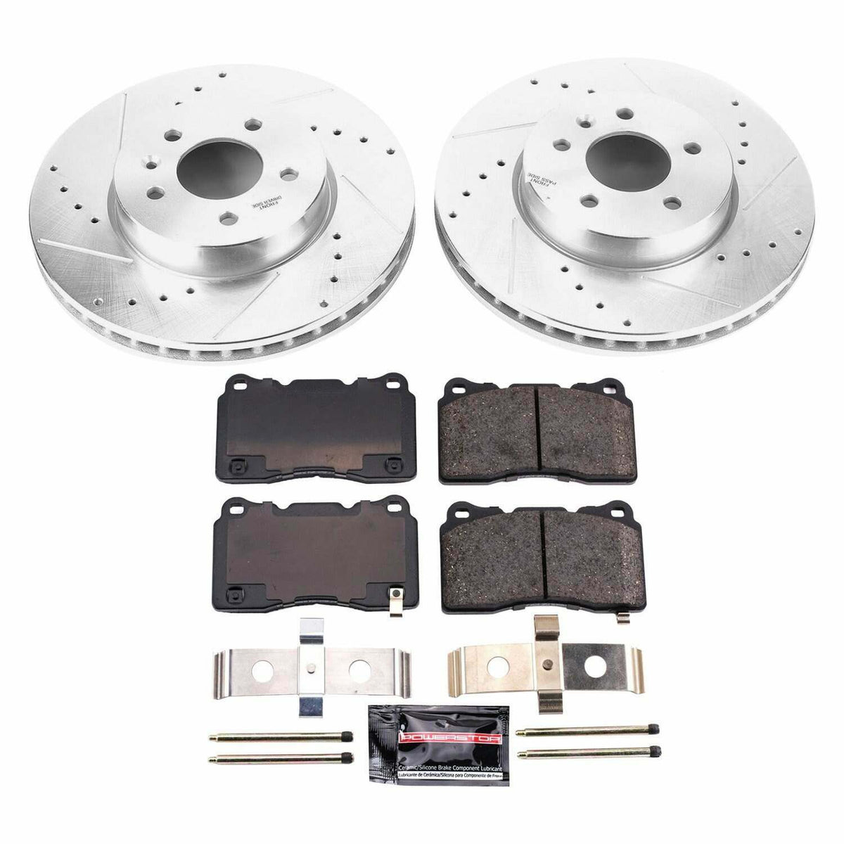 Power Stop 13-18 Cadillac ATS Front Z23 Evolution Sport Brake Kit - K6389
