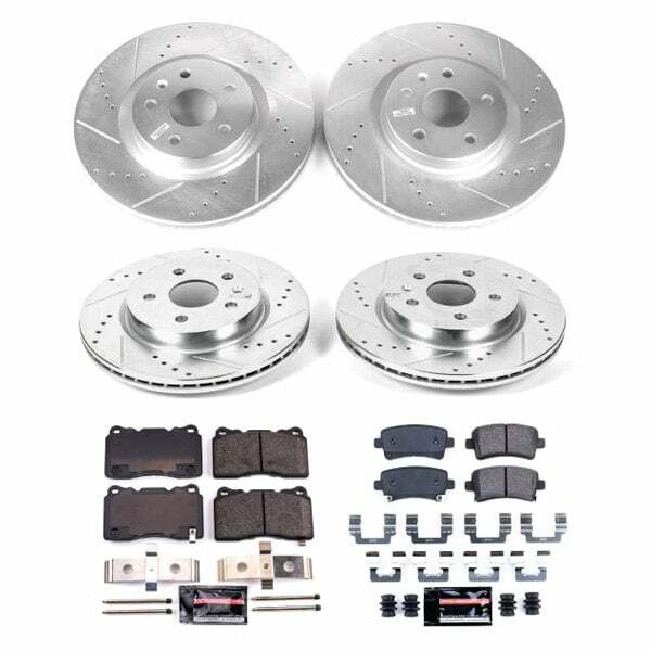 Power Stop 14-17 Buick Regal Front & Rear Z23 Evolution Sport Brake Kit - K6392