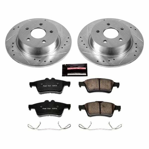 Power Stop 13-18 Ford C-Max Rear Z23 Evolution Sport Brake Kit - K6398
