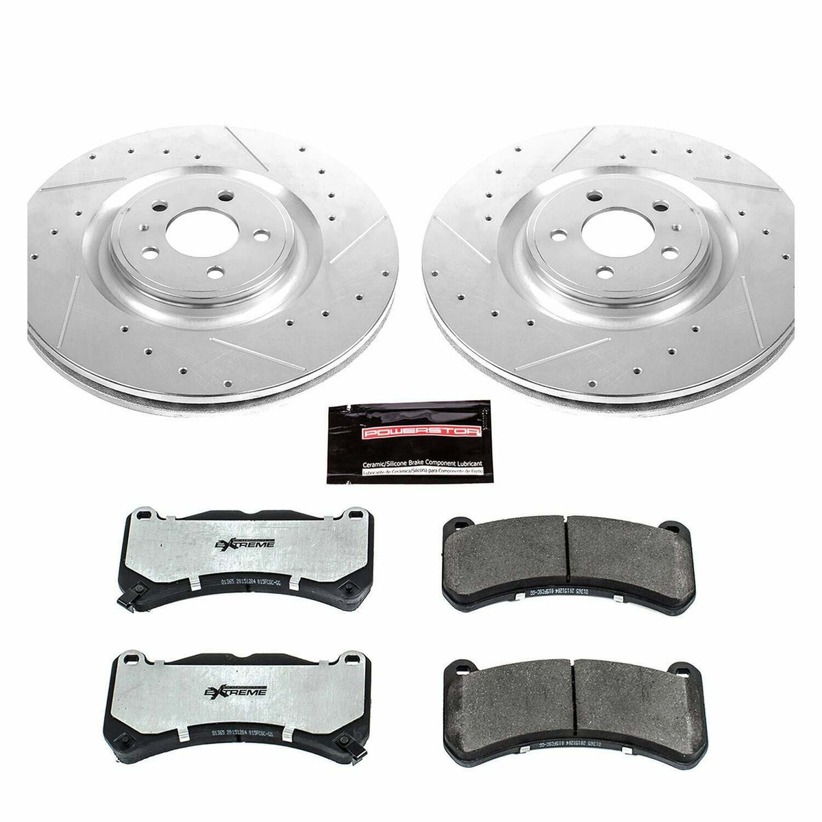 Power Stop 13-14 Ford Mustang Front Z26 Street Brake Kit - K6400-26