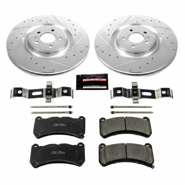 Power Stop 13-14 Ford Mustang Front Z23 Evolution Brake Kit - K6400