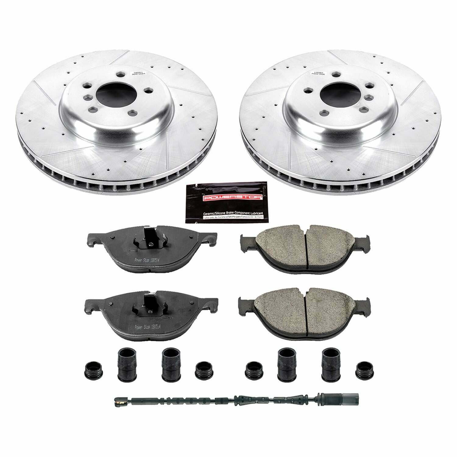 Power Stop 10-15 BMW 750i xDrive Front Z23 Evolution Brake Kit - K6414
