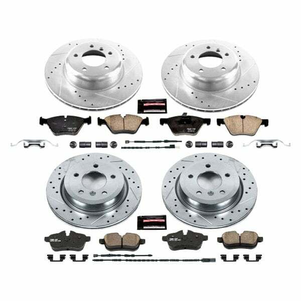Power Stop 11-16 BMW Z4 Front & Rear Z23 Evolution Sport Brake Kit - K6417