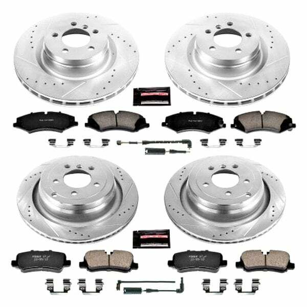 Power Stop 10-12 Land Rover Range Rover Front & Rear Z23 Evolution Sport Brake Kit - K6476