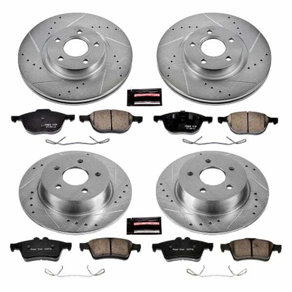 Power Stop 13-17 Ford C-Max Front & Rear Z23 Evolution Sport Brake Kit - K6477