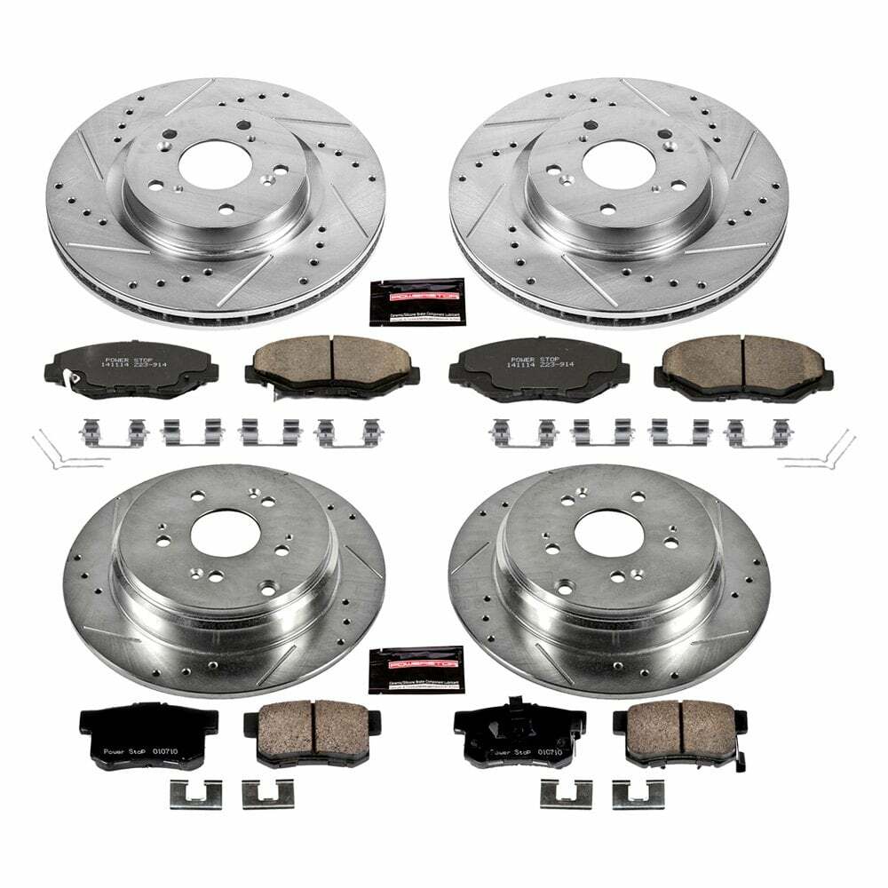 Power Stop 12-16 Honda CR-V Front & Rear Z23 Evolution Sport Brake Kit - K6489