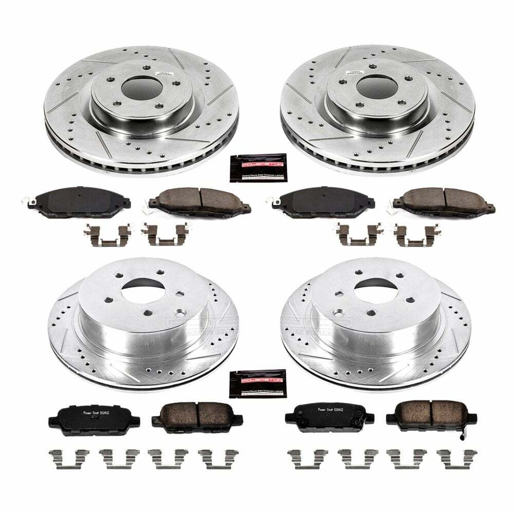 Power Stop 2013 Infiniti JX35 Front & Rear Z23 Evolution Sport Brake Kit - K6497