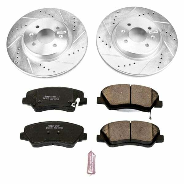 Power Stop 12-18 Kia Rio Front Z23 Evolution Sport Brake Kit - K6499