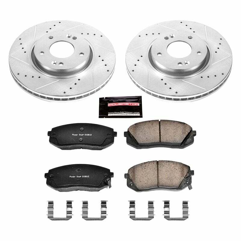 Power Stop 12-16 Kia Sportage Front Z23 Evolution Sport Brake Kit - K6510