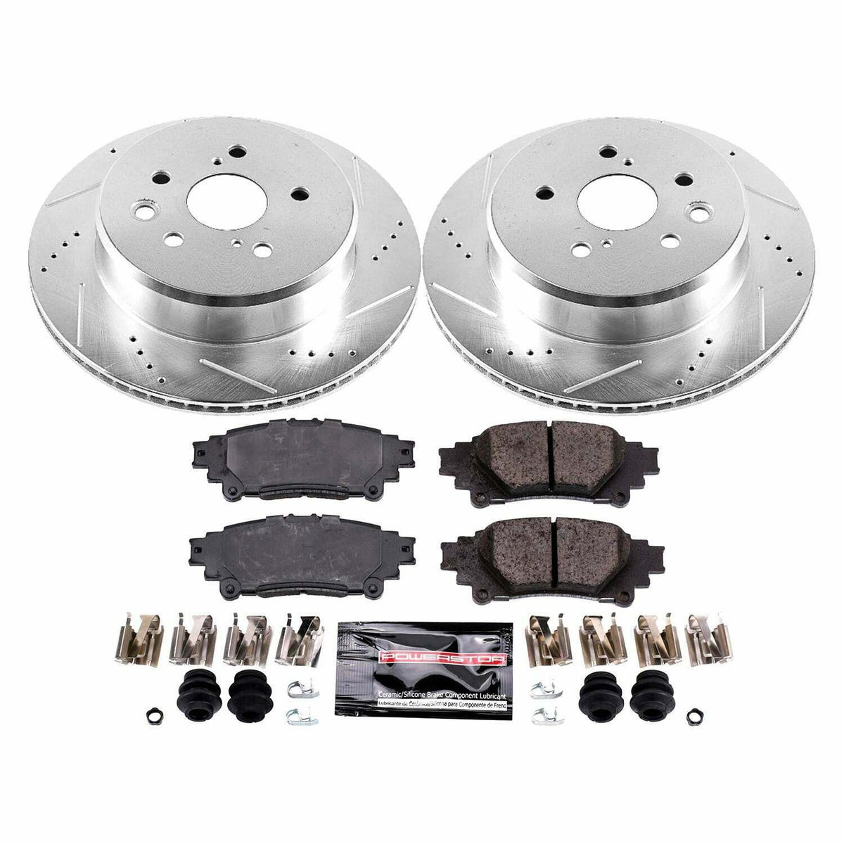 Power Stop 13-19 Lexus GS350 Rear Z23 Evolution Sport Brake Kit - K6514