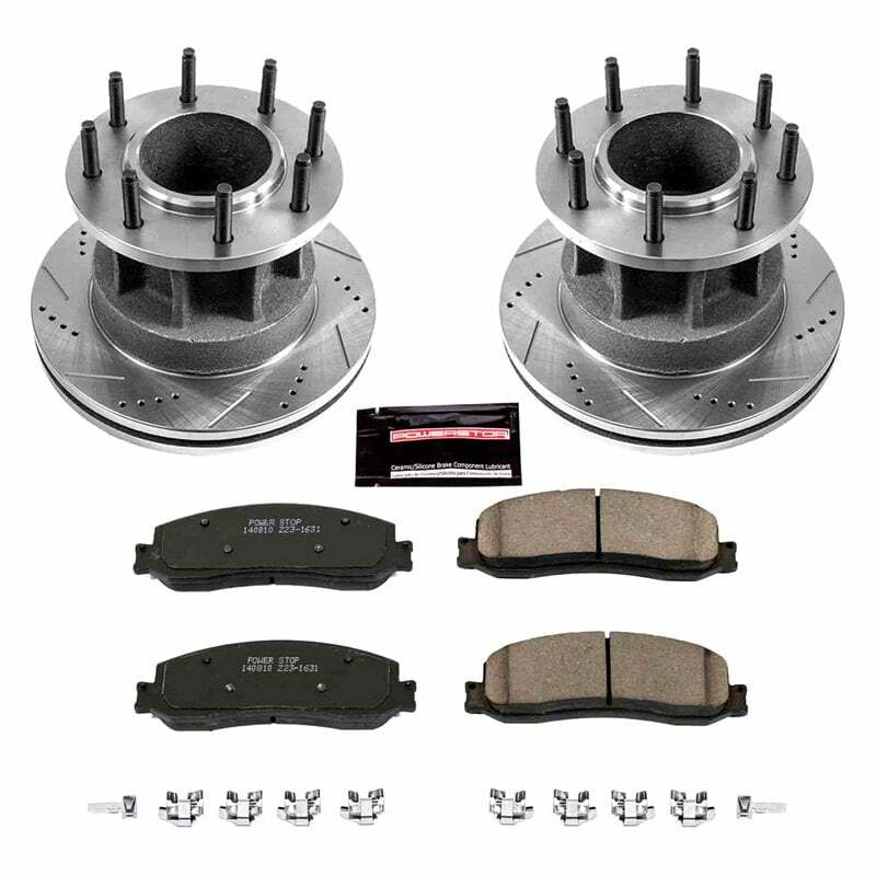 Power Stop 2012 Ford F-350 Super Duty Front Z23 Evolution Brake Kit - K6526