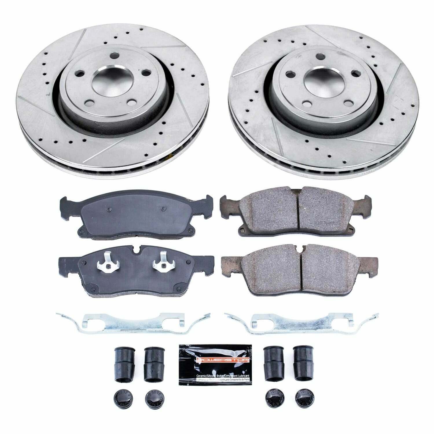 Power Stop 13-16 Dodge Durango Front Z23 Evolution Sport Brake Kit - K6536