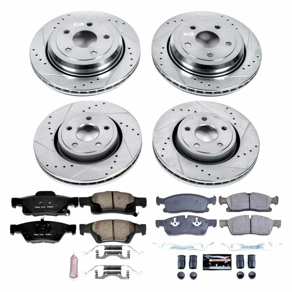 Power Stop 13-16 Dodge Durango Front & Rear Z23 Evolution Sport Brake Kit - K6537