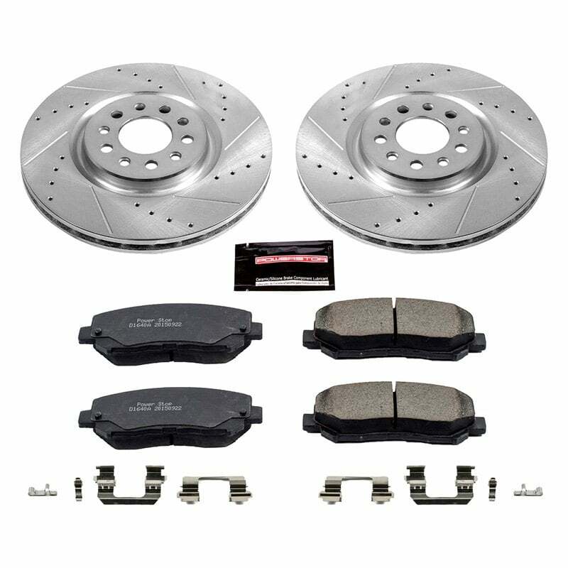 Power Stop 15-17 Chrysler 200 Front Z23 Evolution Sport Brake Kit - K6538