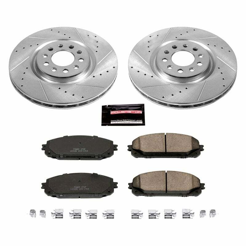 Power Stop 14-16 Jeep Cherokee Front Z23 Evolution Sport Brake Kit - K6540