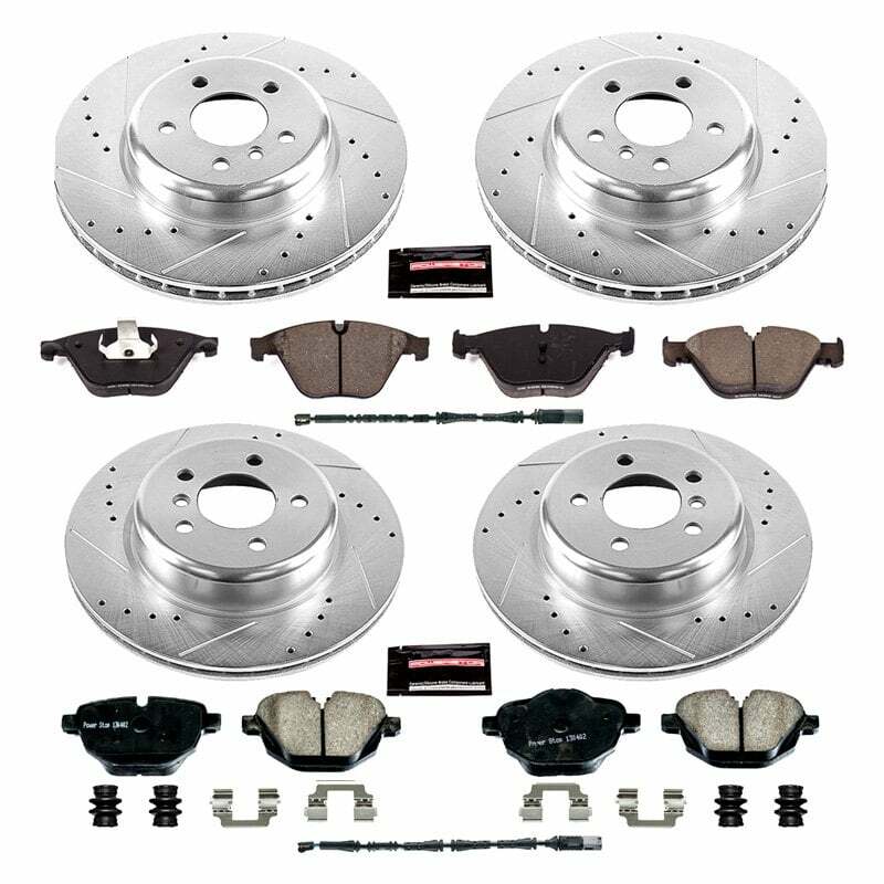 Power Stop 2011 BMW 535i xDrive Front & Rear Z23 Evolution Sport Brake Kit - K6582