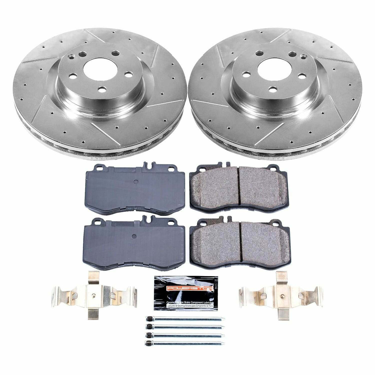 Power Stop 10-16 Mercedes-Benz E350 Front Z23 Evolution Sport Brake Kit - K6640