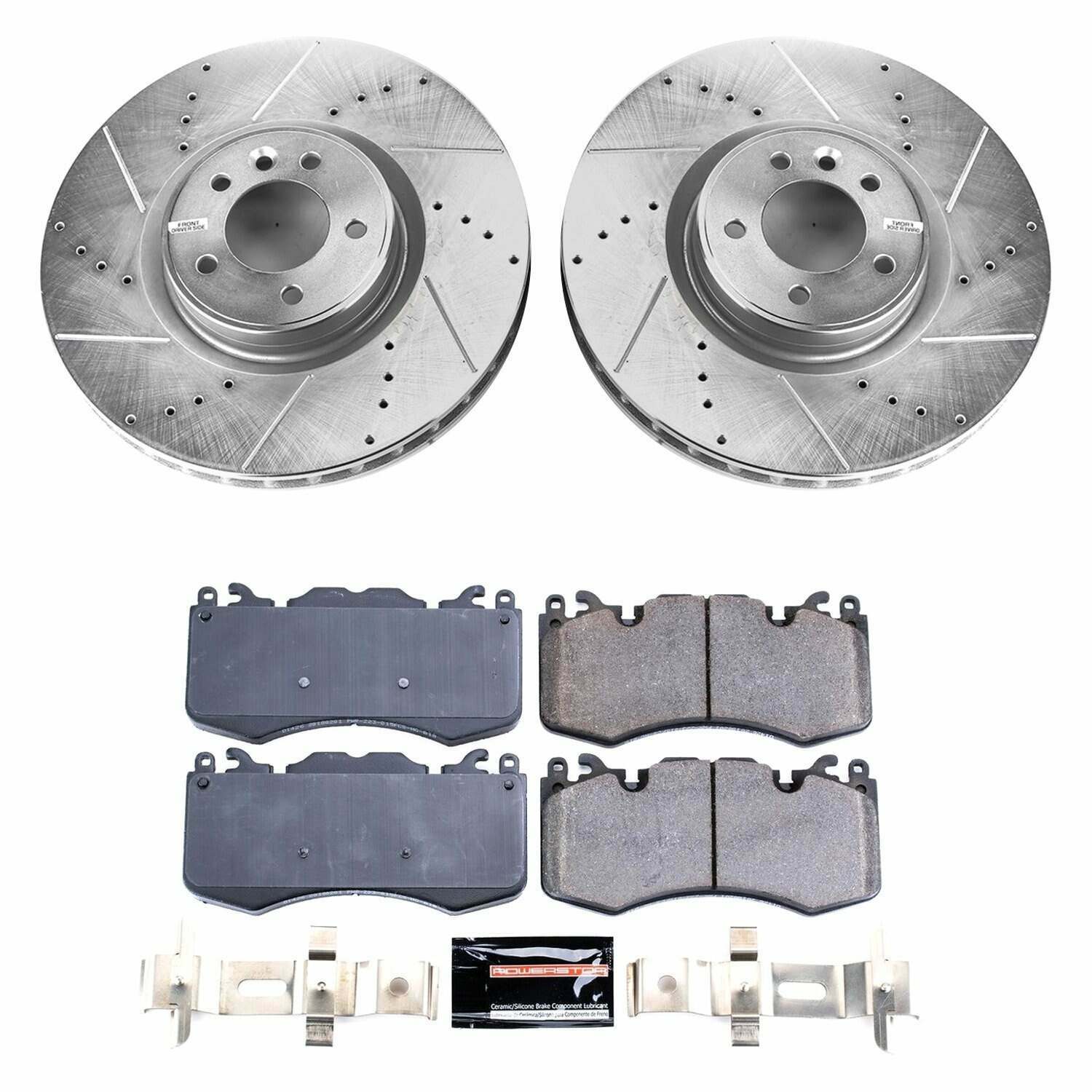 Power Stop 10-13 Land Rover Range Rover Sport Front Z23 Evolution Brake Kit - K6660