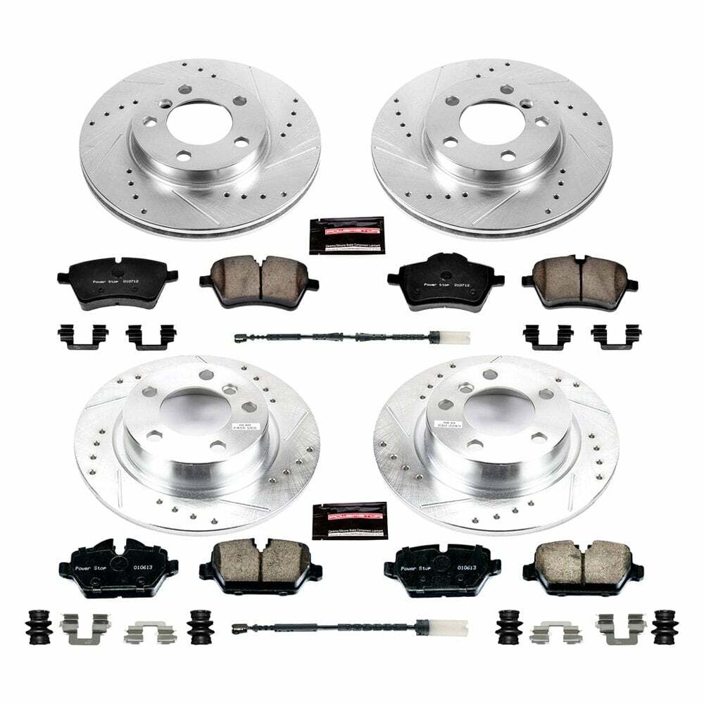 Power Stop 11-16 Mini Cooper Countryman Front & Rear Z23 Evolution Sport Brake Kit - K6663