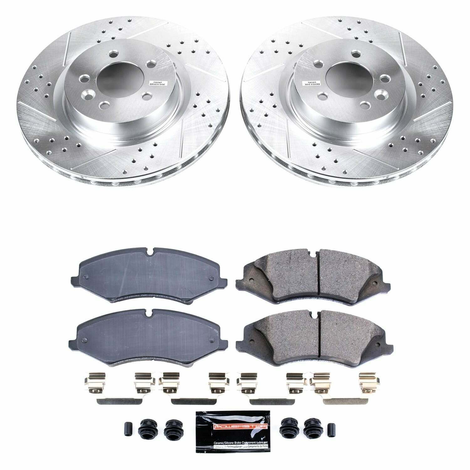 Power Stop 2010 Land Rover LR4 Front Z23 Evolution Sport Brake Kit - K6719