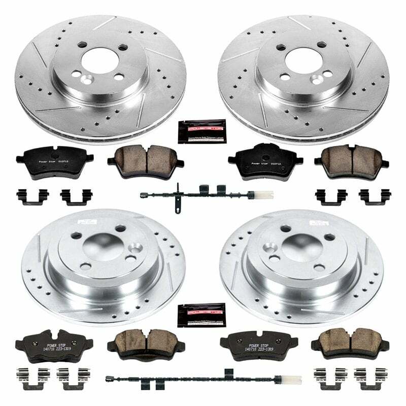 Power Stop 11-16 Mini Cooper Front & Rear Z23 Evolution Sport Brake Kit - K6742